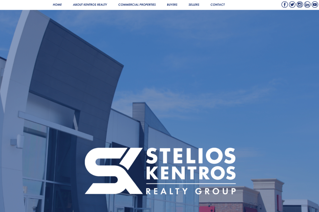 Stelios Kentros Commercial Website